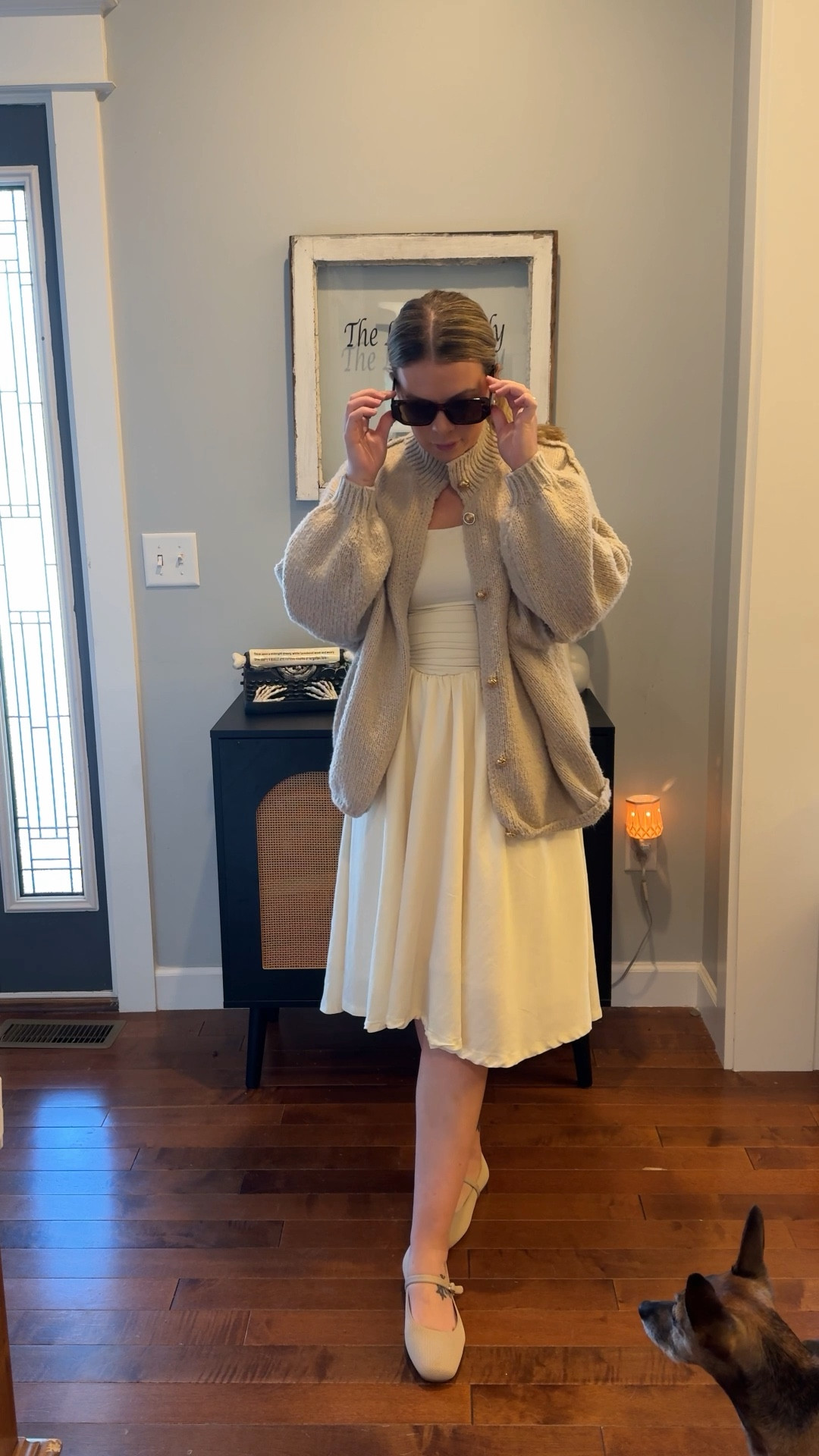 White dress outfit 👗 

#LTKFindsUnder50 #LTKStyleTip