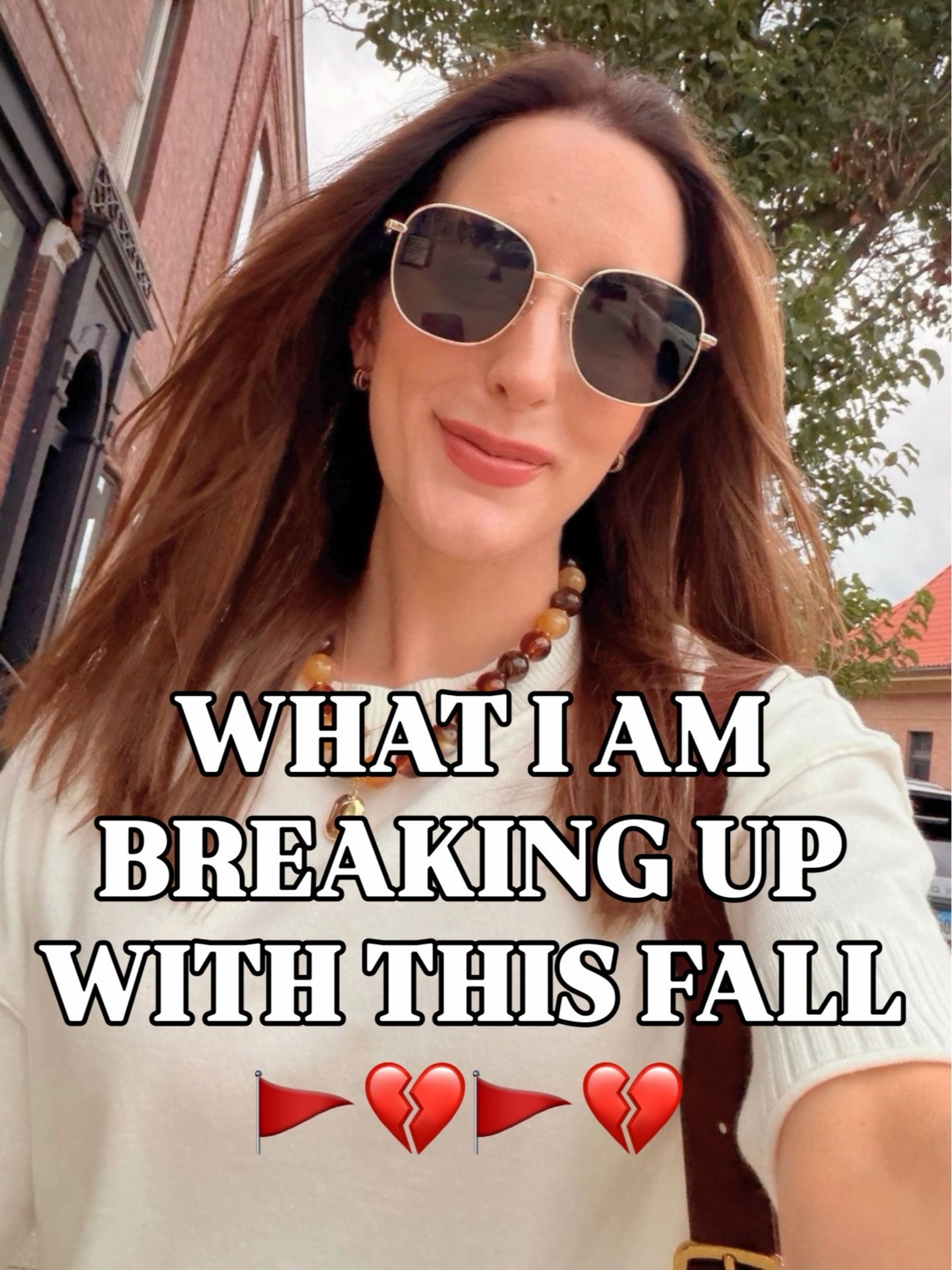 Things I’m officially breaking up with this fall 👋🏼 because getting dressed should be cute, comfortable AND easy. 

 