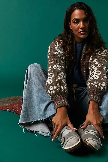 Arizona Shearling Birkenstock Sandals | Free People (Global - UK&FR Excluded)