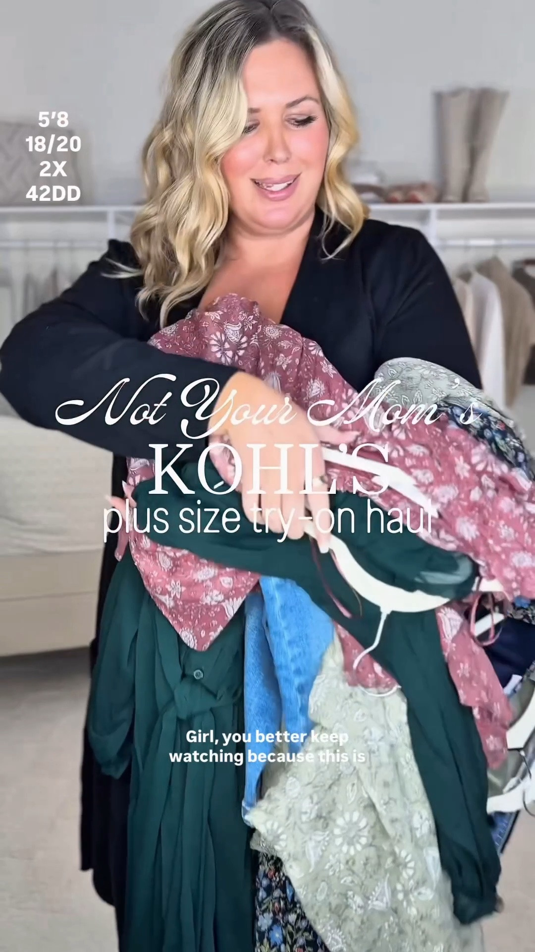 Nym kohls haul! Wearing a 2X in everything and an 18 in the jeans but would size up if in between! Plus size, outfit inspo, fall fashion, apron belly, mom life @kohls  #kohls #kohlspartner #kohlsfinds

#LTKSeasonal #LTKPlusSize #LTKMidsize