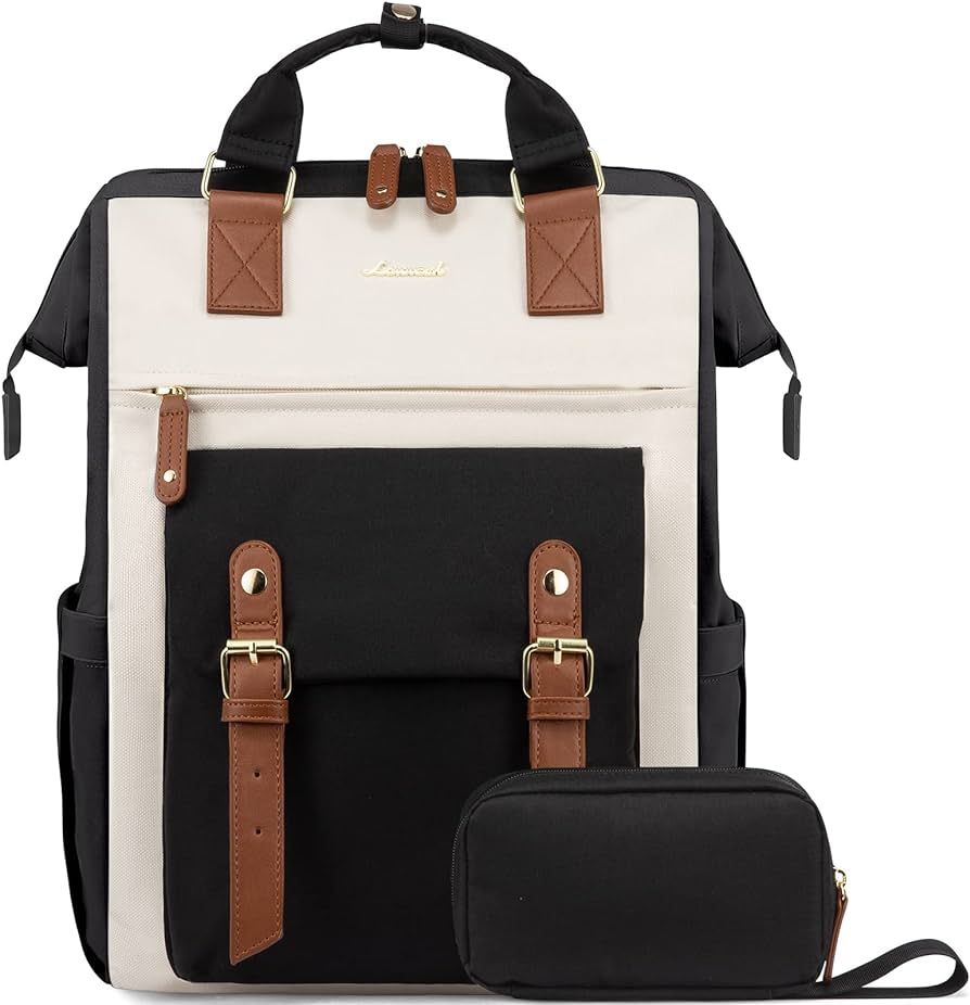 LOVEVOOK Laptop Backpack for Women Work Travel Computer Backpacks Purse, Nurse Bag Teacher Busine... | Amazon (US)