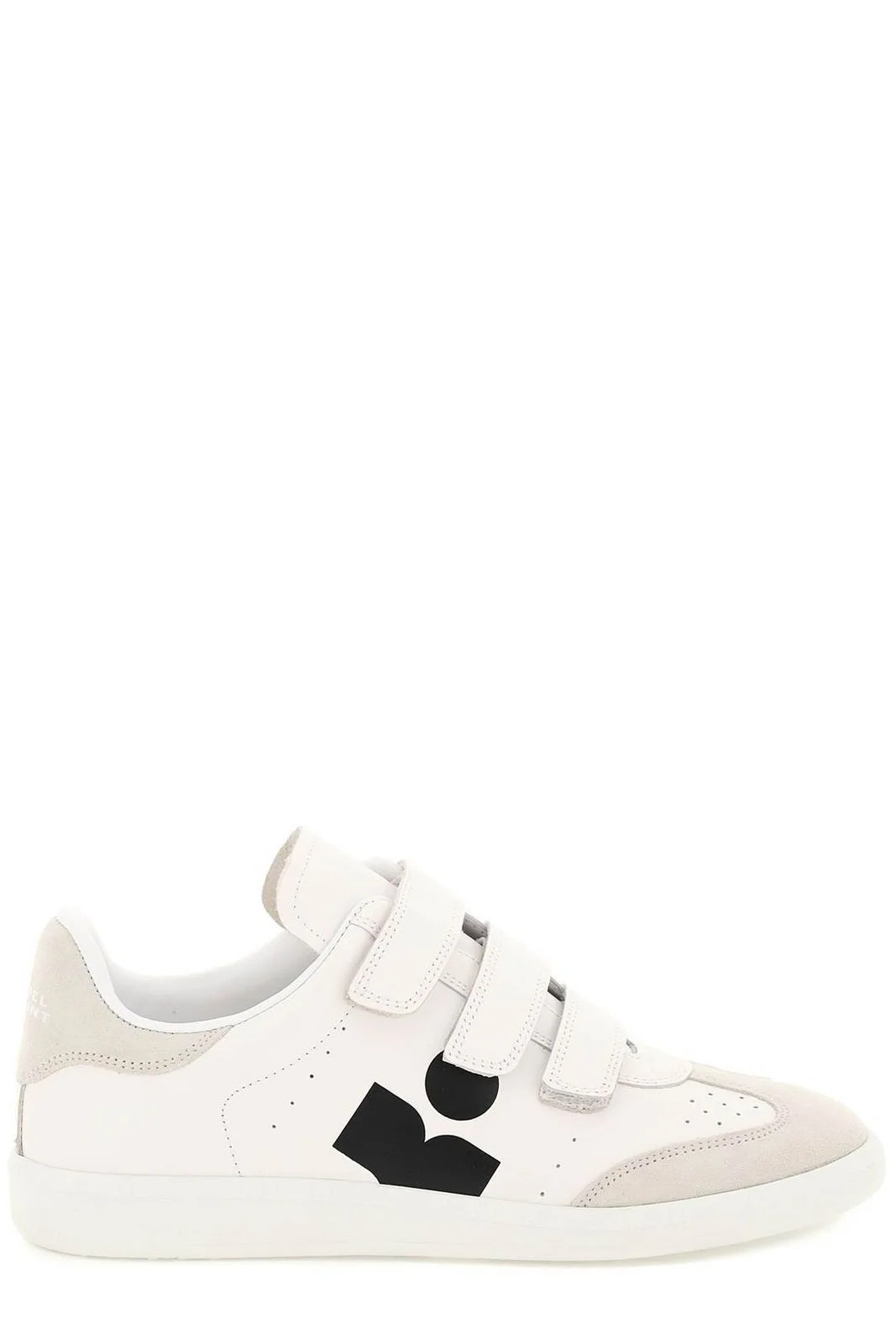 Isabel Marant Beth Logo Printed Touch-Strap Sneakers | Cettire Global