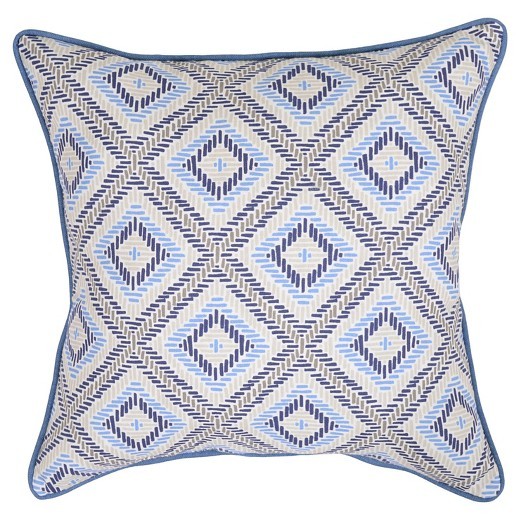 18" Throw Pillow - Argyle Blue - Threshold™ | Target