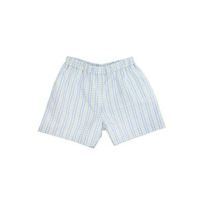 Sir Proper's Sunny Plaid with Buckhead Blue Stork | The Beaufort Bonnet Company