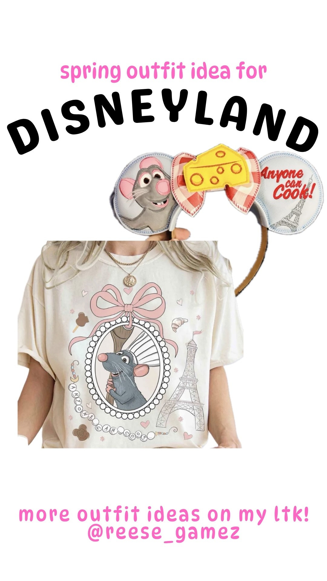 disney outfit, disneyland outfit, disney outfits, disneyland outfits, ratatouille outfit, remy outfit, mickey ears, minnie ears

#LTKSeasonal #LTKTravel #LTKootd