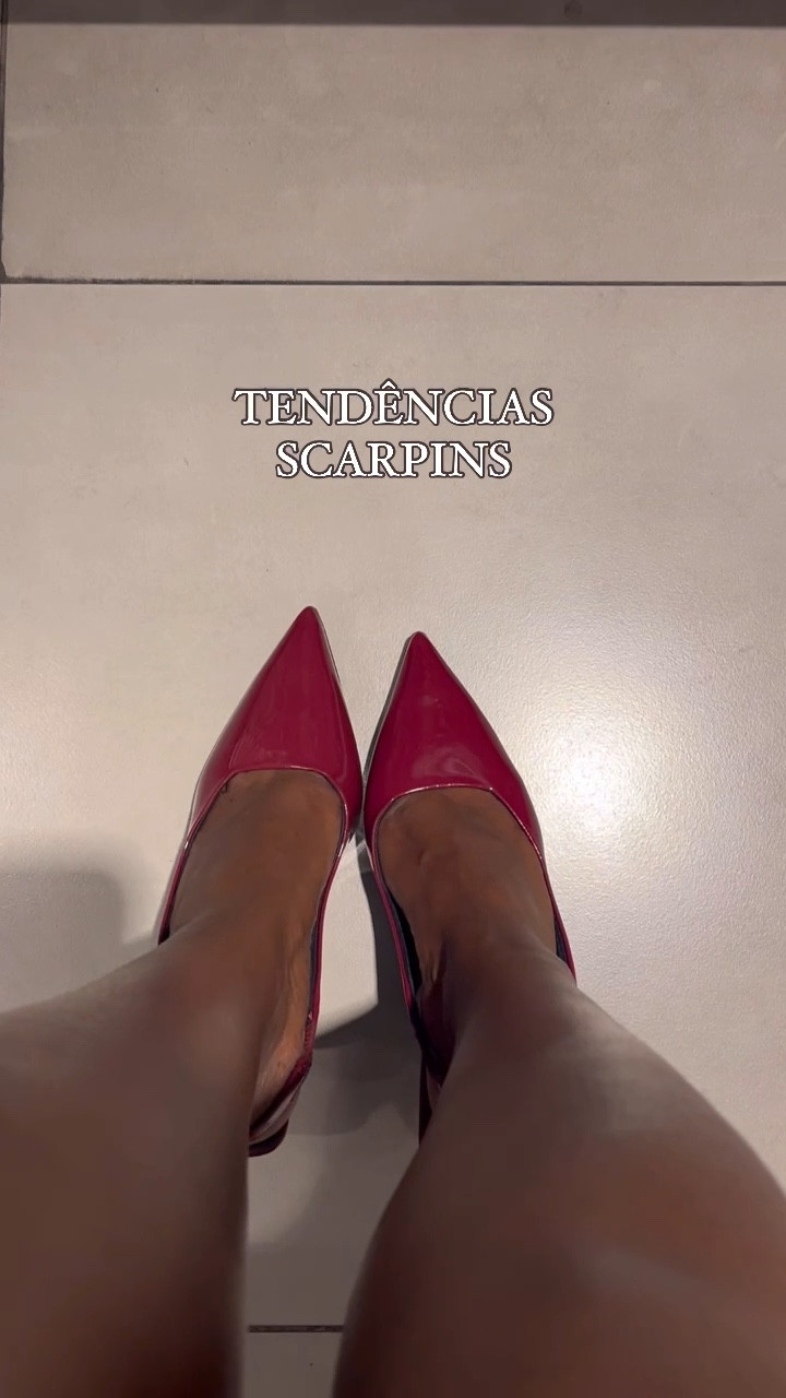 Tendências scarpins 🤌🏾✨