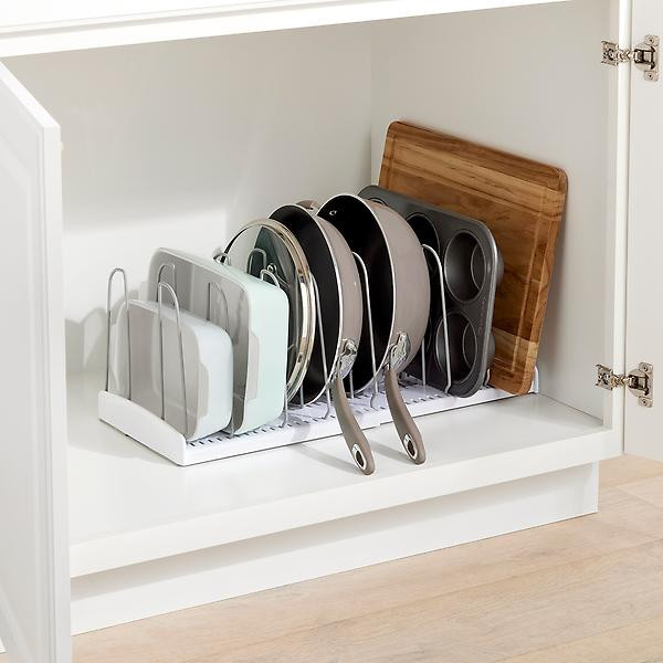 YouCopia StoreMore Expandable Cookware Rack | The Container Store
