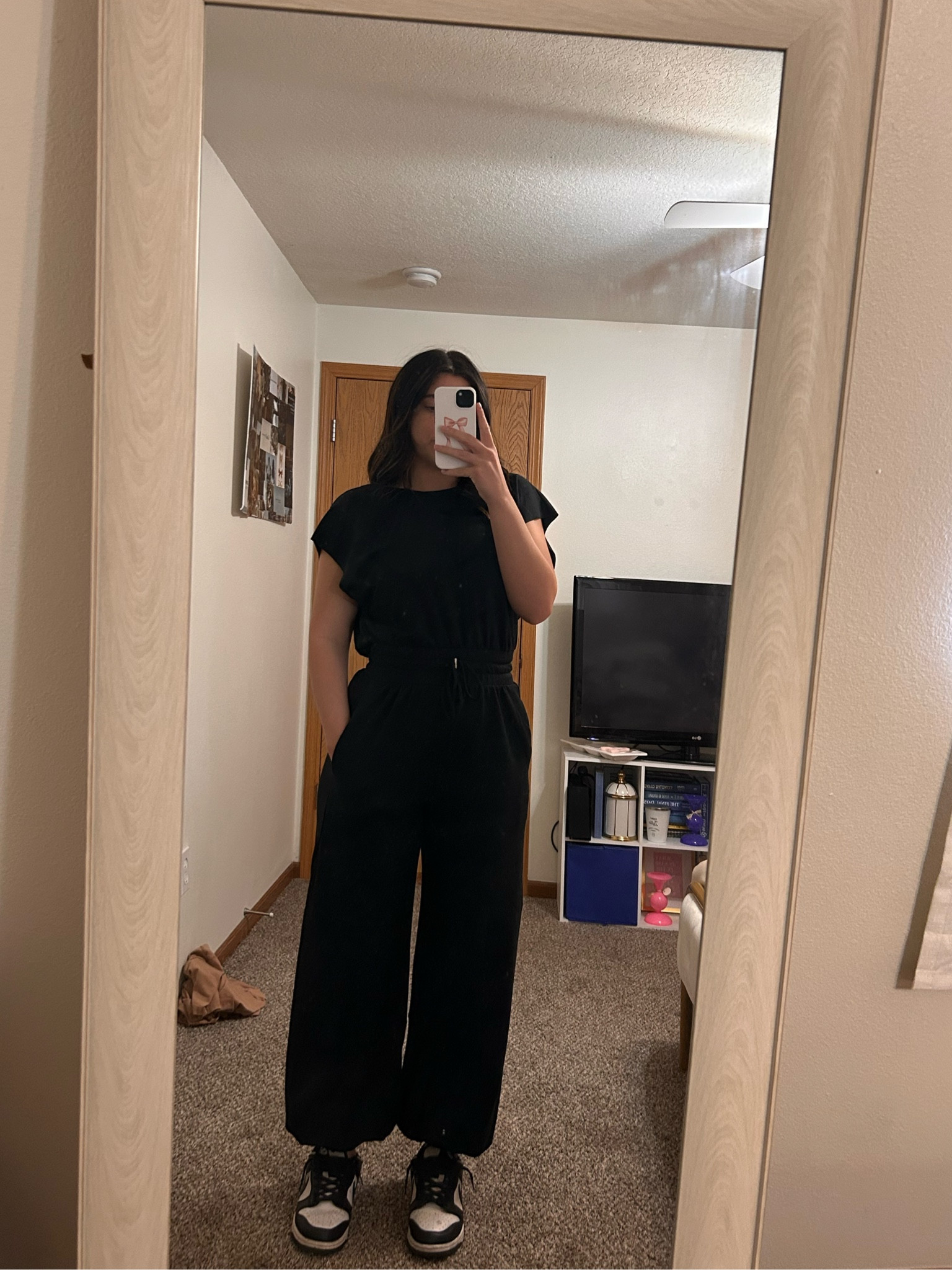 Black jumpsuit 

#LTKtravel #LTKbeauty #LTKstyletip