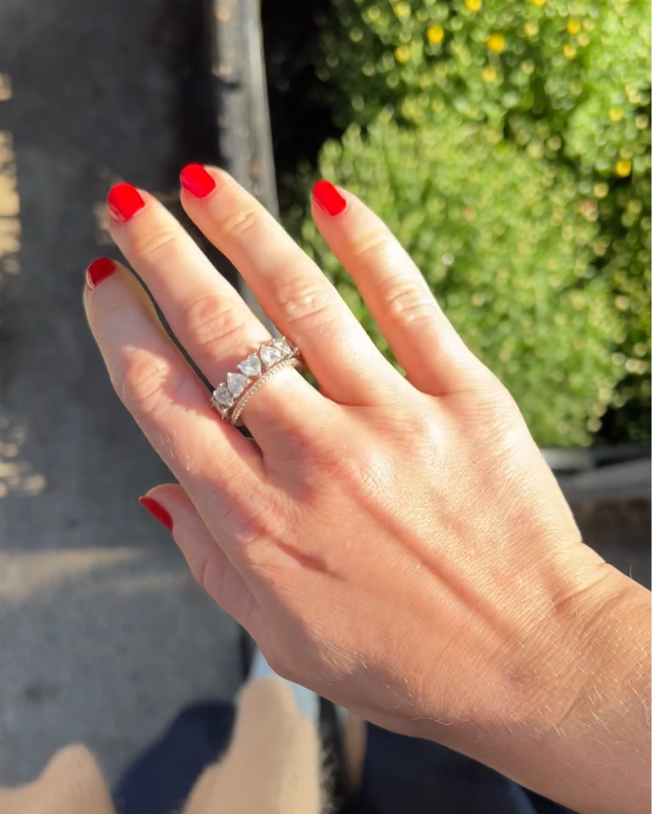 So many requests for a link to my heart eternity ring! Found a similar option at a great price point 