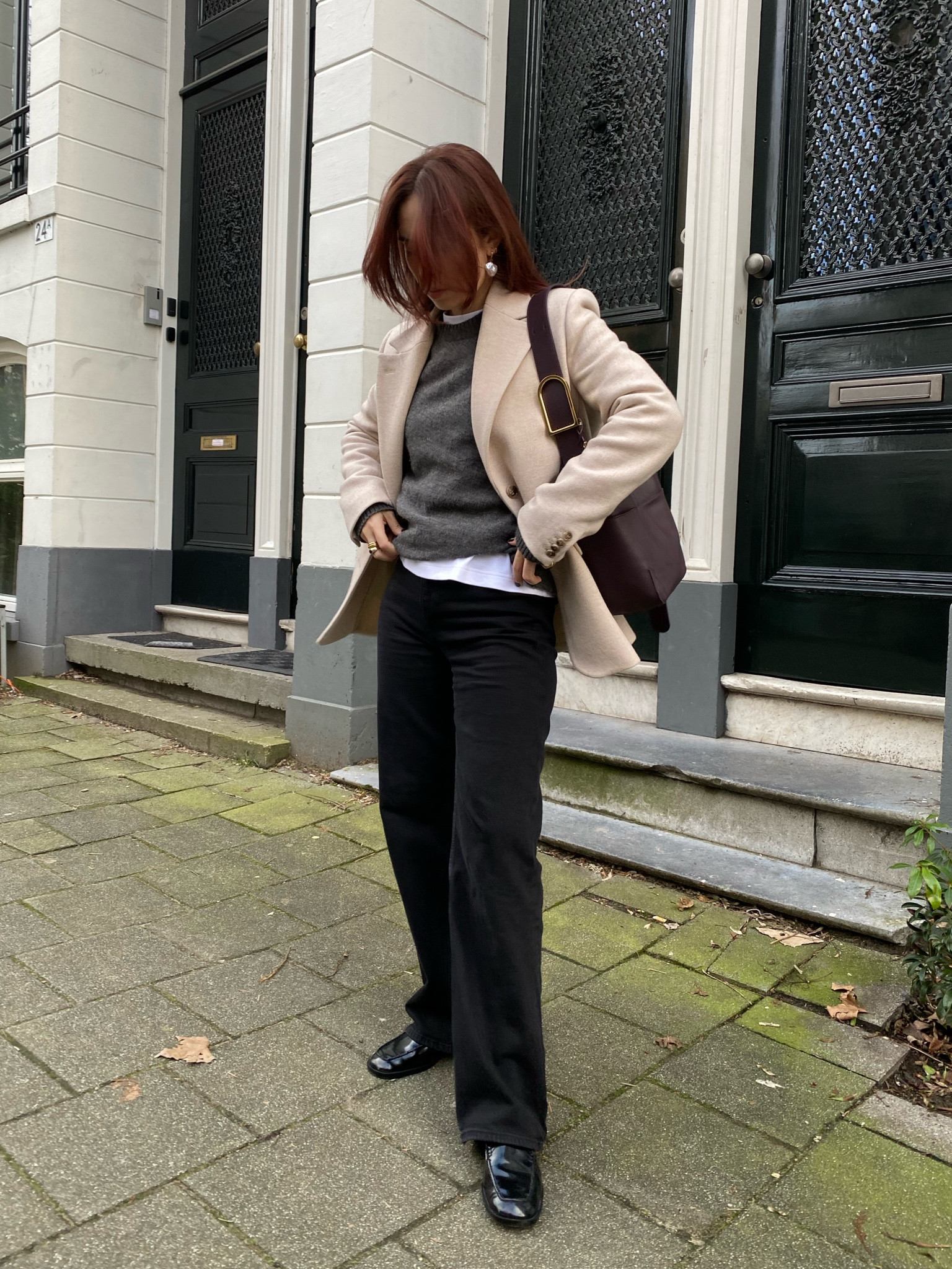 it’s officially blazer and loafer season 🫡 love these square-toe loafers togetherr with my all time favorite oversized wool blazer 

#LTKeurope #LTKfindsunder100 #LTKshoecrush