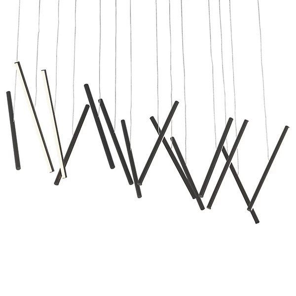 Chute LED 14-Light Linear Suspension | Lumens