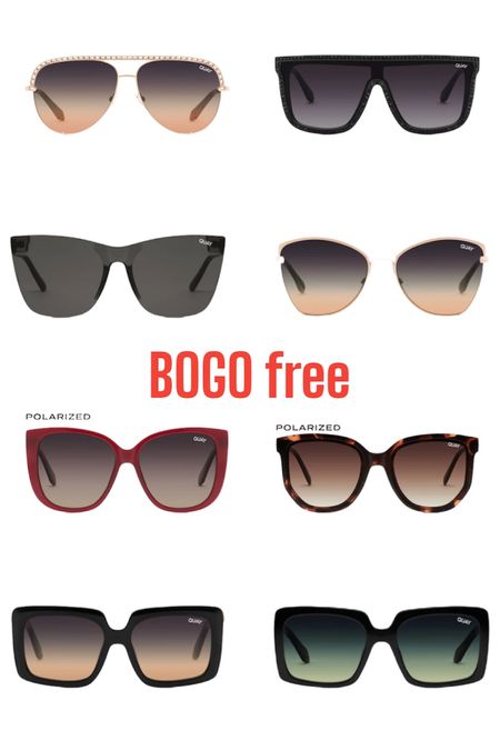 Quay sunnies are BOGO free! #giftidea #ltkcyberweek #kitnbubbs 

#LTKsalealert #LTKCyberweek #LTKGiftGuide