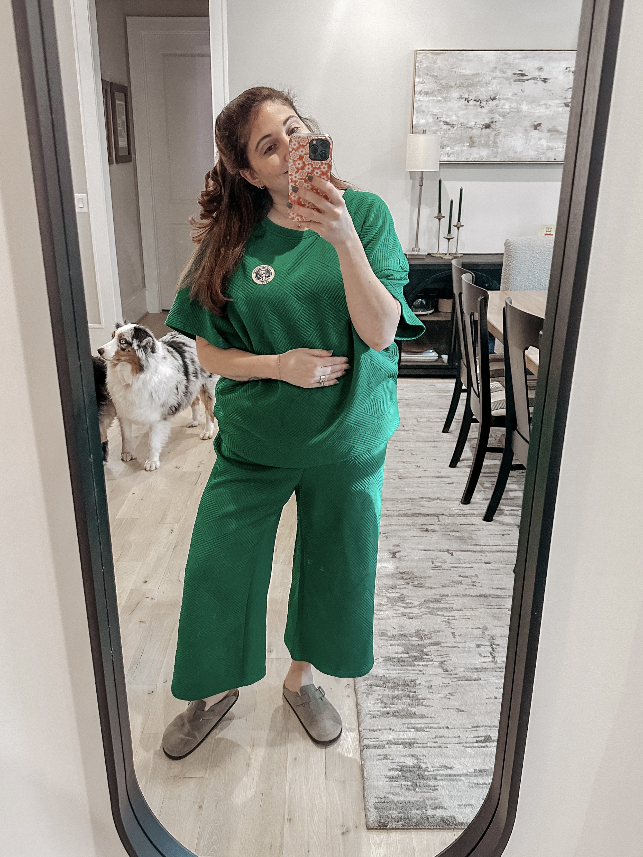 What I wore to get my hair done and vote!! I just love the heavier weight of this quilted set and how easy it is to throw on and look put together! 
Set XL (runs tts) / Shoes tts 

#LTKSeasonal #LTKMidsize #LTKStyleTip