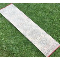 Southwestern Rug Runners, Vintage Runner Rug, Handmade Distressed 10'8""x2'6"" Feet Wool Runner, Kitchen Home Decor Carpet Runners | Etsy (US)