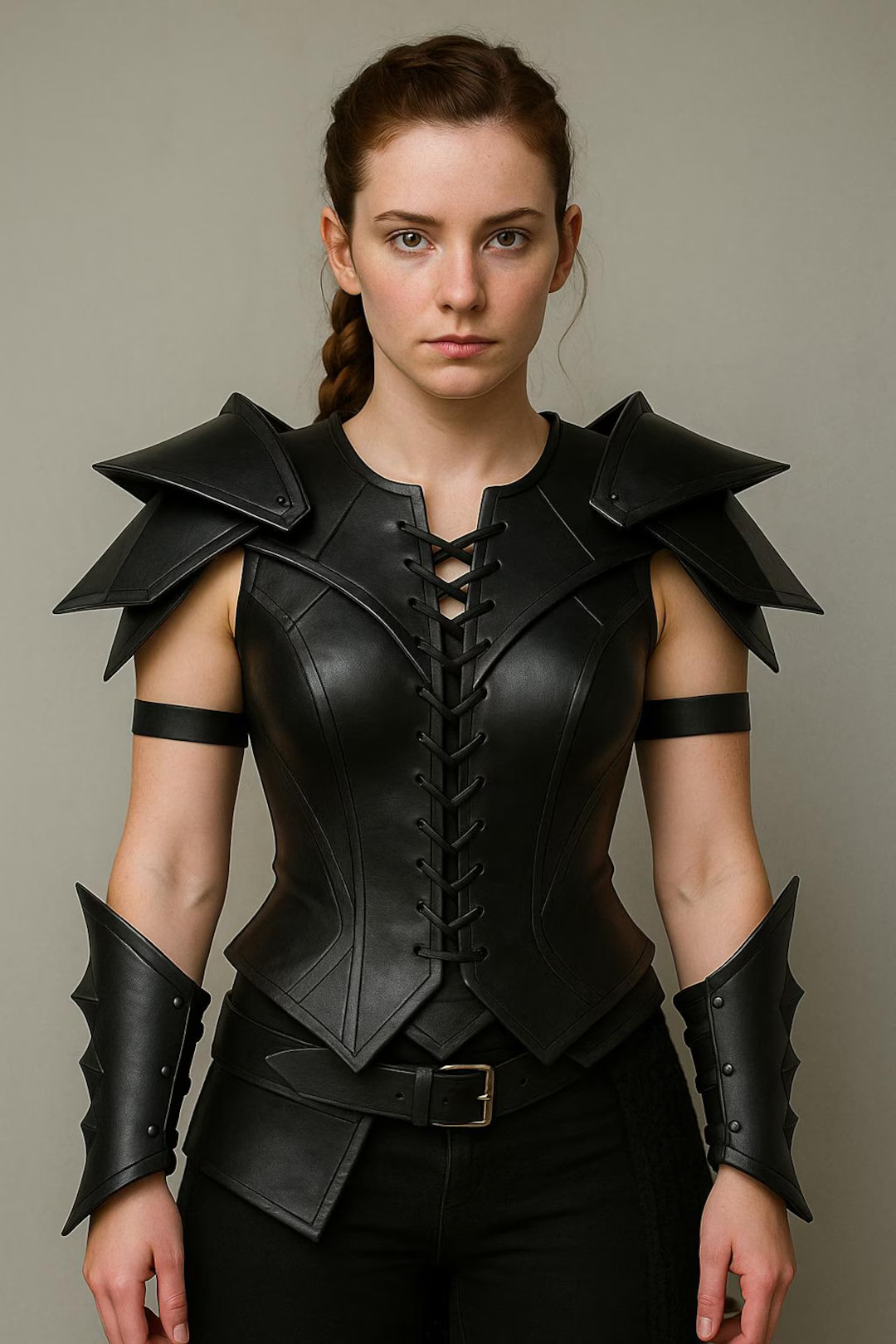 Handmade Black Leather Armor Set: Gothic Warrior Cosplay Outfit - Etsy | Etsy (US)