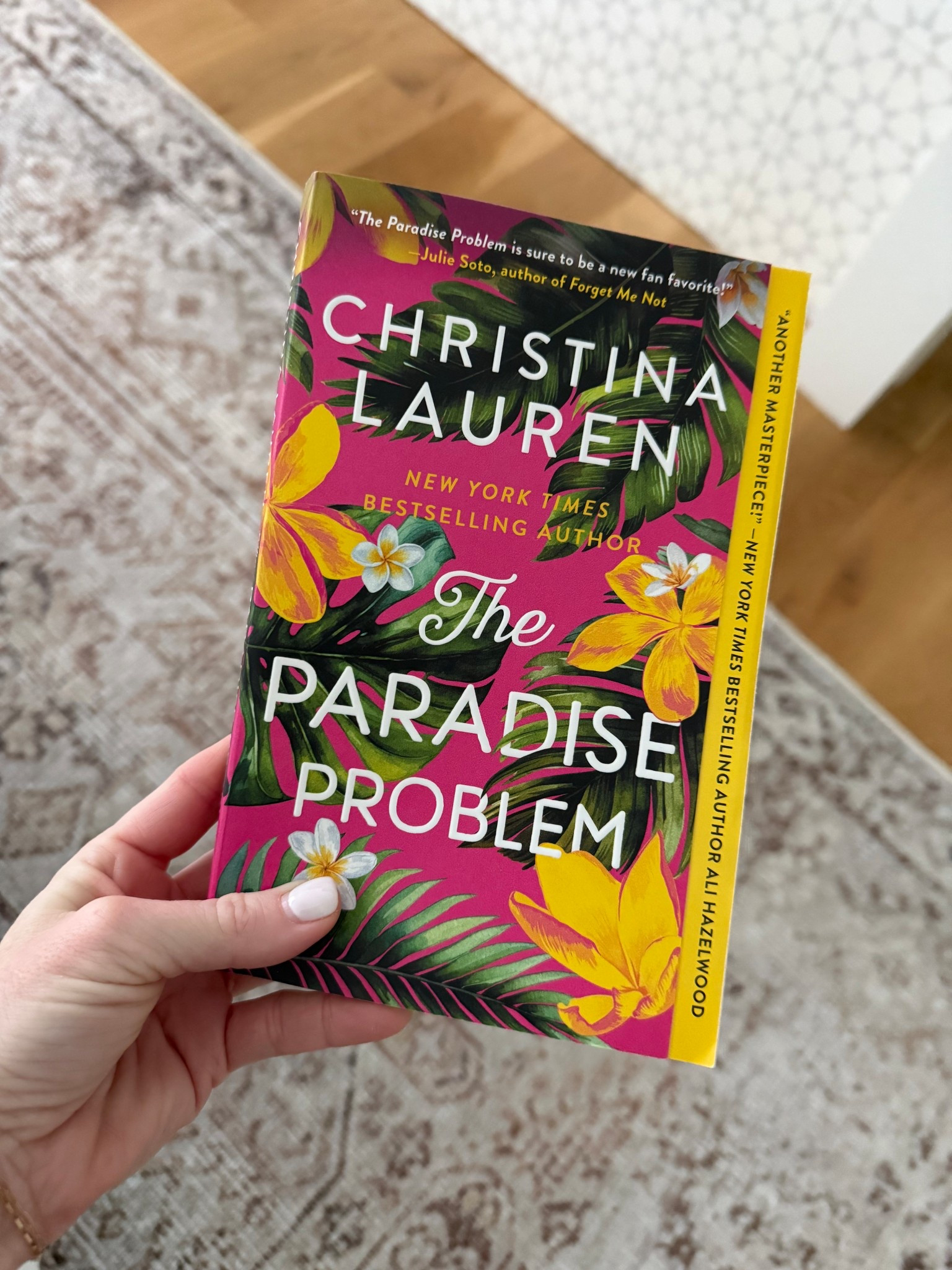 What I’m reading now! A fun little escape during this cold, snowy winter! 