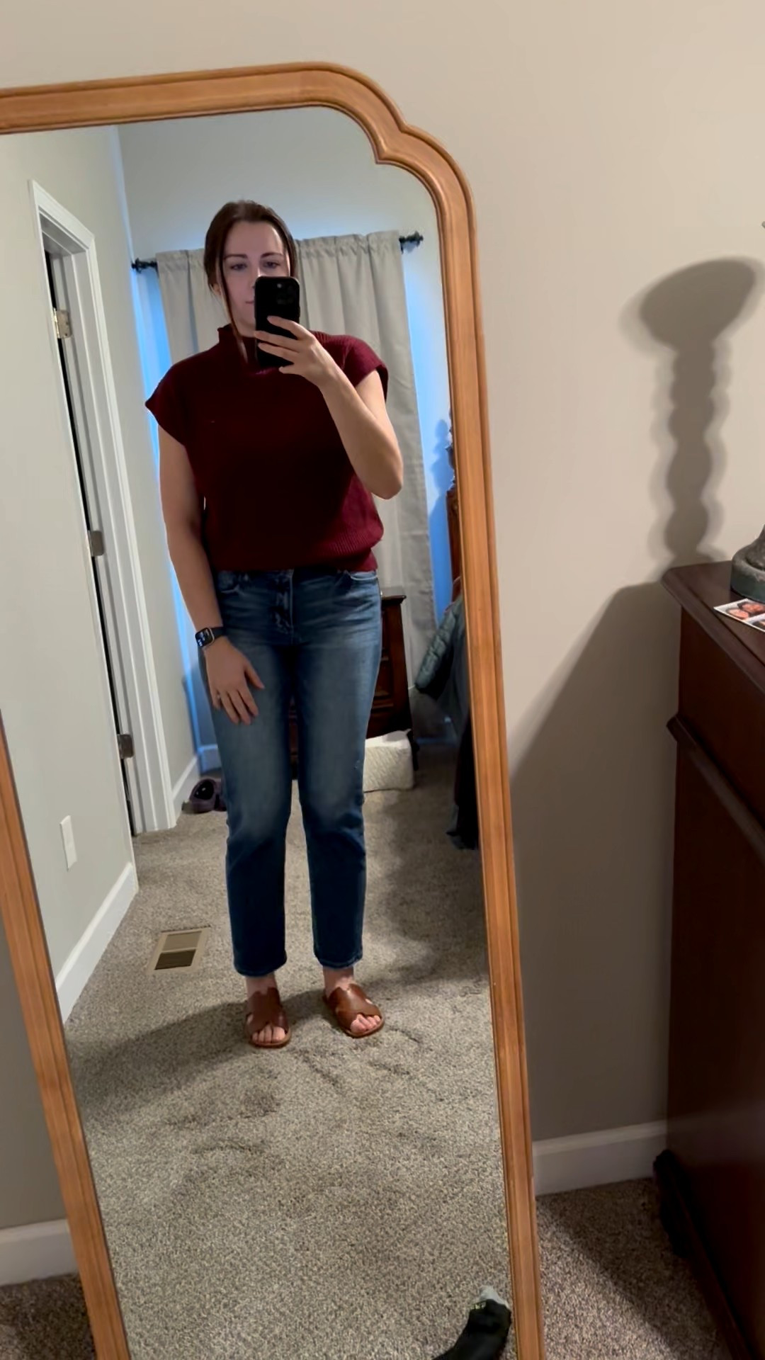 Happy October! I'm loving all the fall transitional outfits!

Fall outfit, fall vibes, transition to fall, cozy season, sweater, jeans, sandals 

 #LTKSeasonal