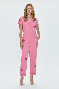 Grover Short Sleeve Field Suit - Royal Flamingo | Pistola Denim