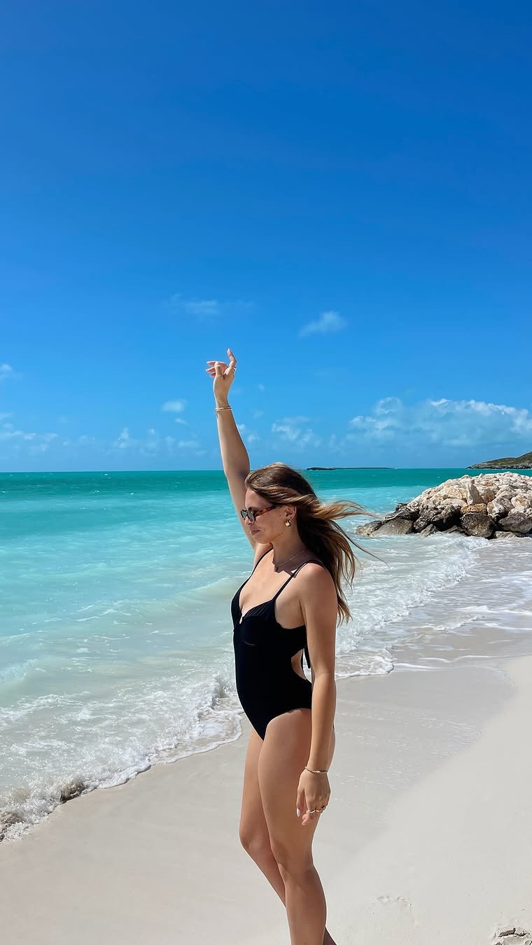 on turks time ⏱️🖤

#LTKTravel #LTKSwim #LTKStyleTip