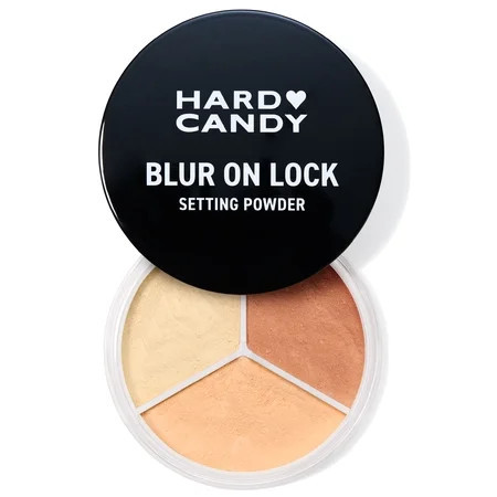 Hard Candy Blur On Lock Setting Powder, Brightening & Baking Loose Powder, Translucent Peach 5294 | Walmart (US)