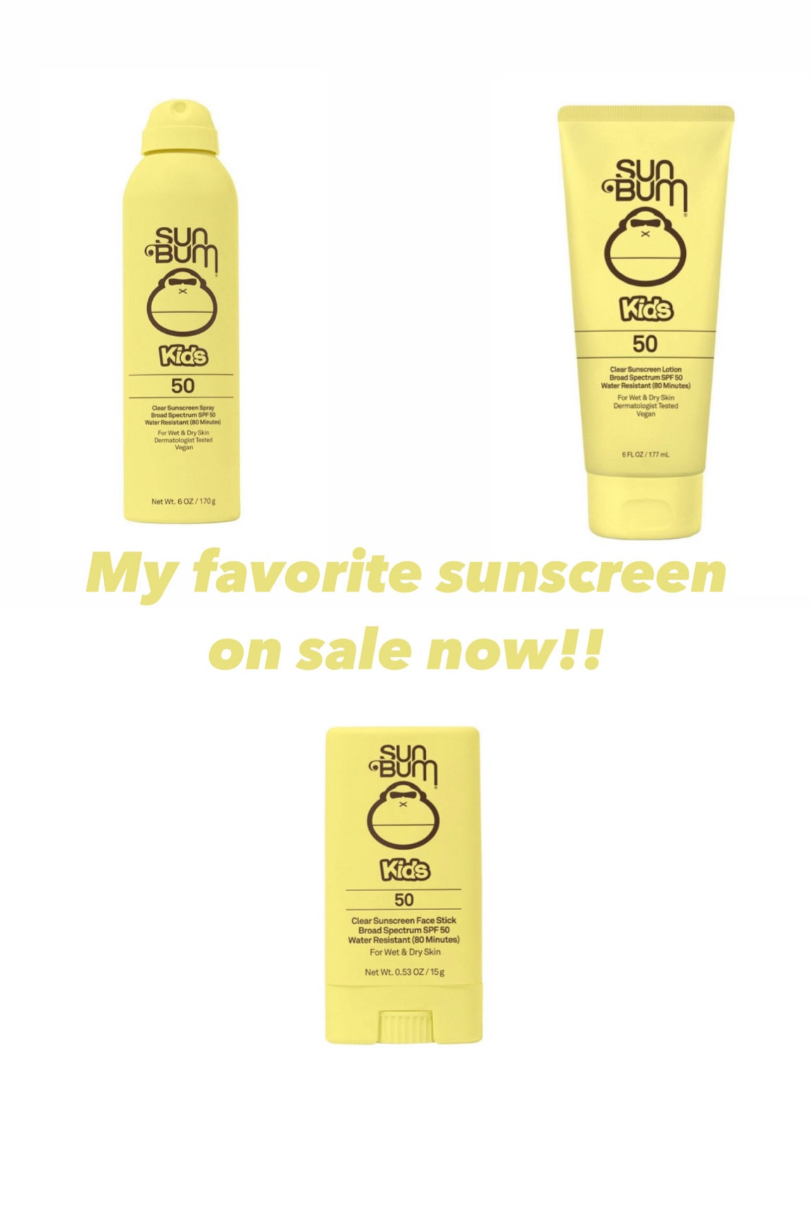Favorite sunscreen for summer! 

#LTKFamily #LTKBaby #LTKKids