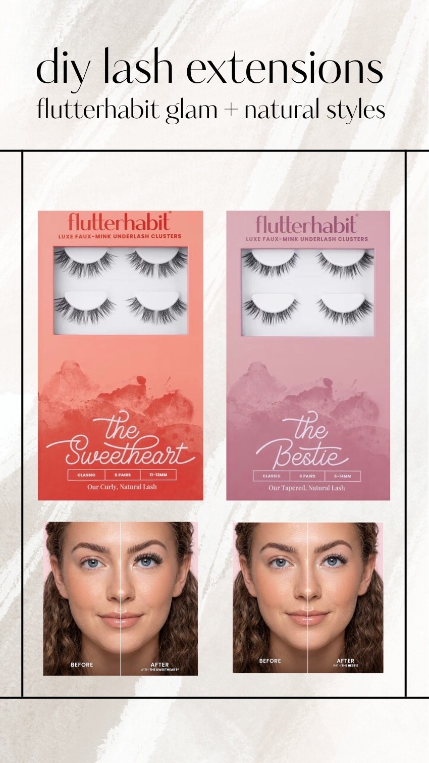 tried these for the first time and they’re definitely super similar to my actual lash extensions!

#LTKBeauty