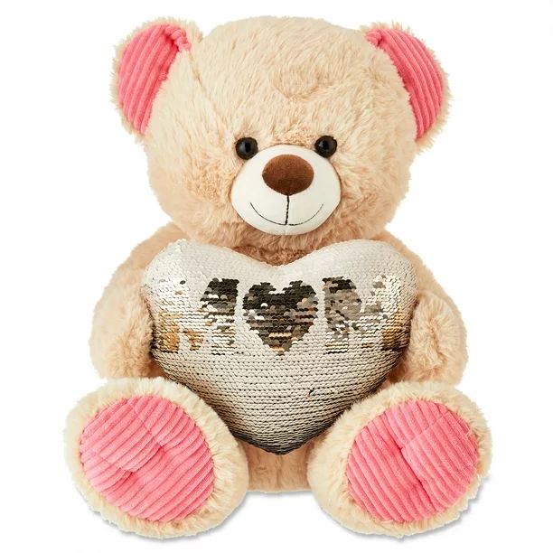 Mother’s Day Plush Sequin Bear, Mom-Way To Celebrate | Walmart (US)