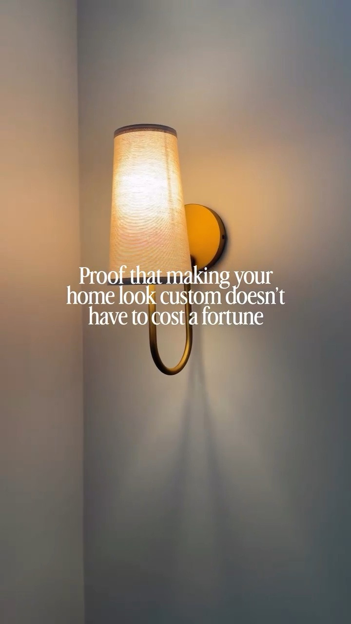 ✨Type SHOP for the links 🔗 | I found these gorgeous wall sconces on Amazon for less than $100 for both! 

Proof that making your home look custom, doesn’t mean you have to spend a fortune! I’ve curated a list of some of my favorite wall sconces, just comment SHOP for the links! 

And come back for Part II where I’m sharing how I just made over this entire stairwell landing! It’s so cozy now.

PS if you don’t want to hardwire these in, you can absolutely still hang these and use a rechargeable lightbulb instead!

As an #amazonpartner I may earn a commission when shopping through my links 

#sconce #customlighting #amazonfinds #founditonamazon