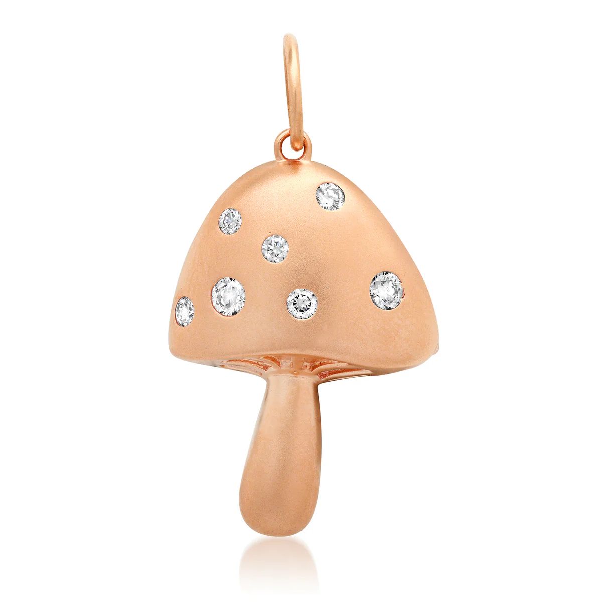 Magic Mushroom Charm with Scattered Diamonds | Milestones by Ashleigh Bergman