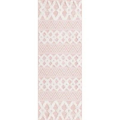 Casa Southwestern Cotton Pink Area Rug Sabrina Soto™ Collection Rug Size: Runner 2'3 x 6' | Wayfair North America