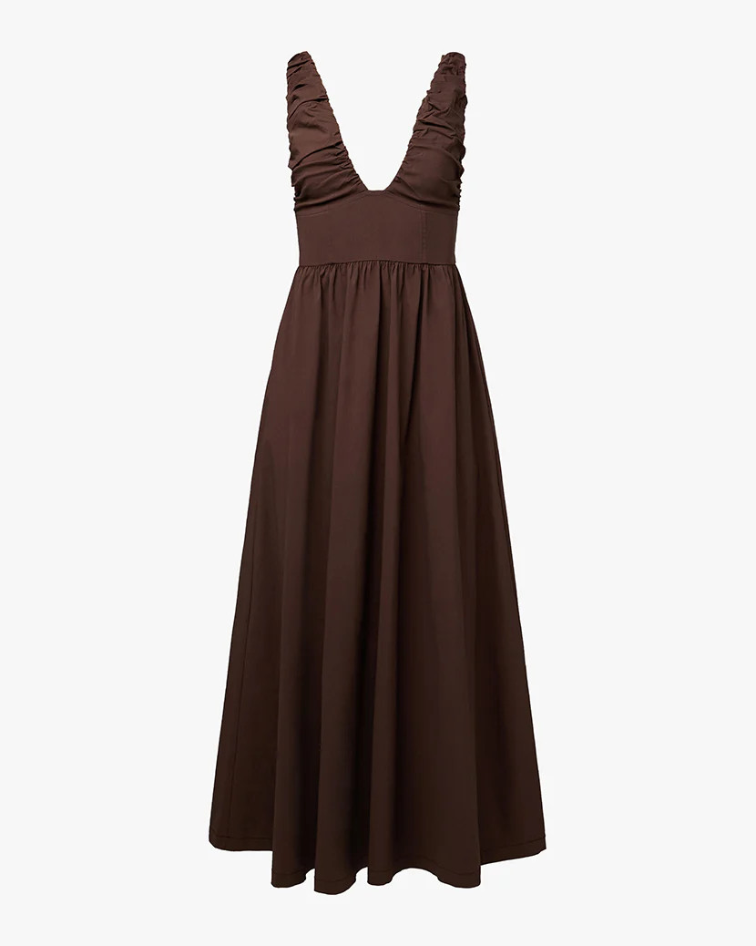 Ruched Corset Midi Dress | We Wore What