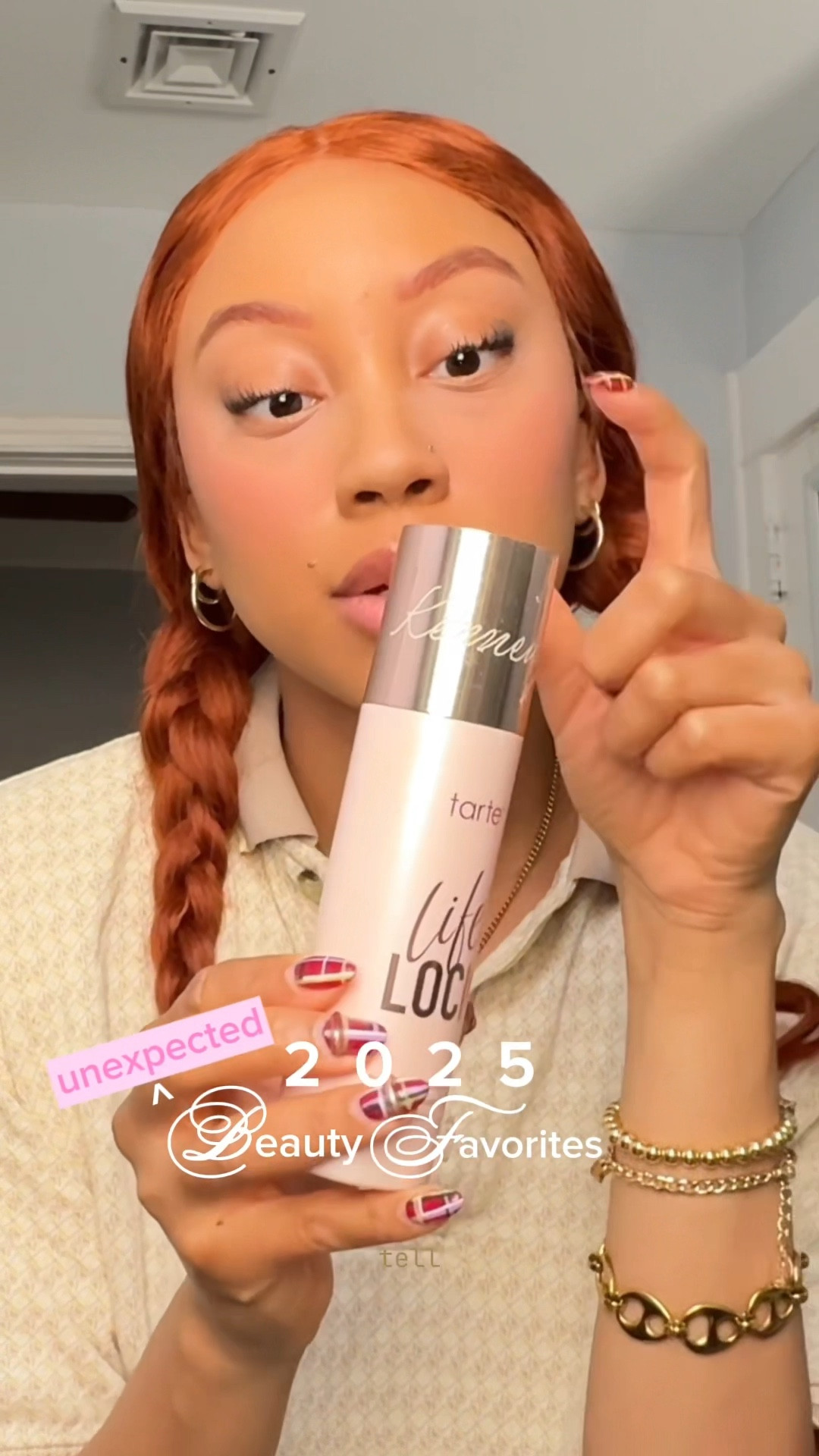 HAPPY NEW YEARS LTK FAMILY!


this surely was NOT my 2025 beauty bingo card, but I can’t lie this @tarte cosmetics life lock setting spray lived in my night stand 🌟

 easily was my MOST unexpected beauty favorite of the year! what’s yours? 


#LTKFindsUnder50 #LTKBeauty