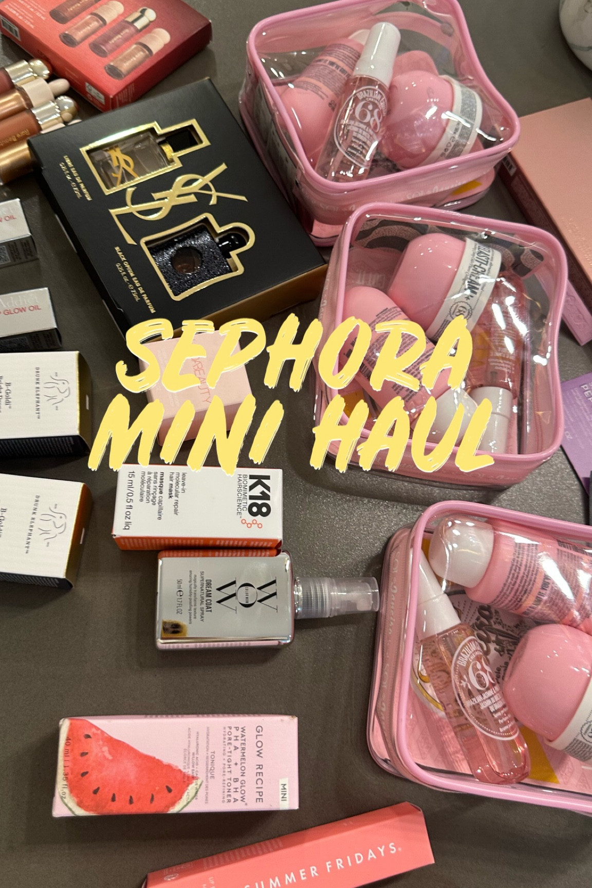 Recent Sephora haulll!

#minis #travel #travelsize #beauty 

#LTKtravel #LTKbeauty #LTKSale