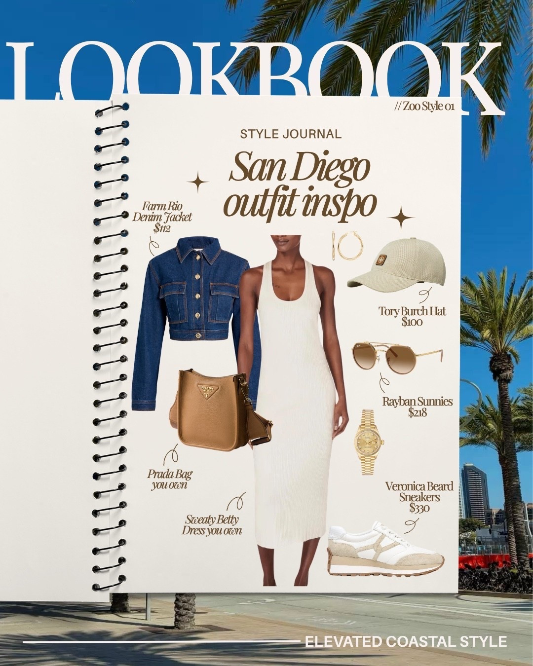 Styling Jess for San Diego
Zoo style 01

Sweaty Betty dress
Prada Bag
Tory Burch hat
Ray ban sunglasses
Veronica beard sneakers
Farm Rio denim jacket

Vacation styling, travel style, zoo outfit, knit dress, denim jacket, fashion, style

#LTKootd #LTKPetite #LTKTravel