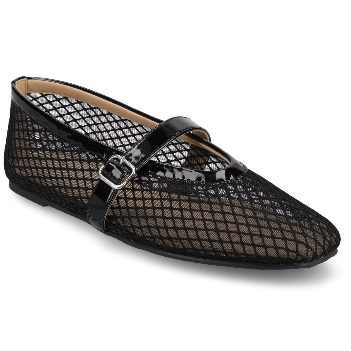 Journee Women's Casha Mesh Dress Flats | Target