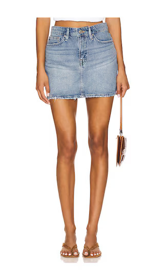Good 90s Mini Skirt in Indigo819 | Revolve Clothing (Global)