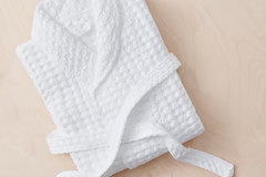 Stonewashed Waffle Bathrobe | Allswell Home