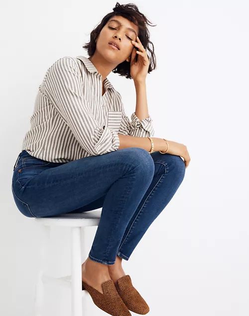 Tall Curvy High-Rise Skinny Jeans in Hayes Wash | Madewell