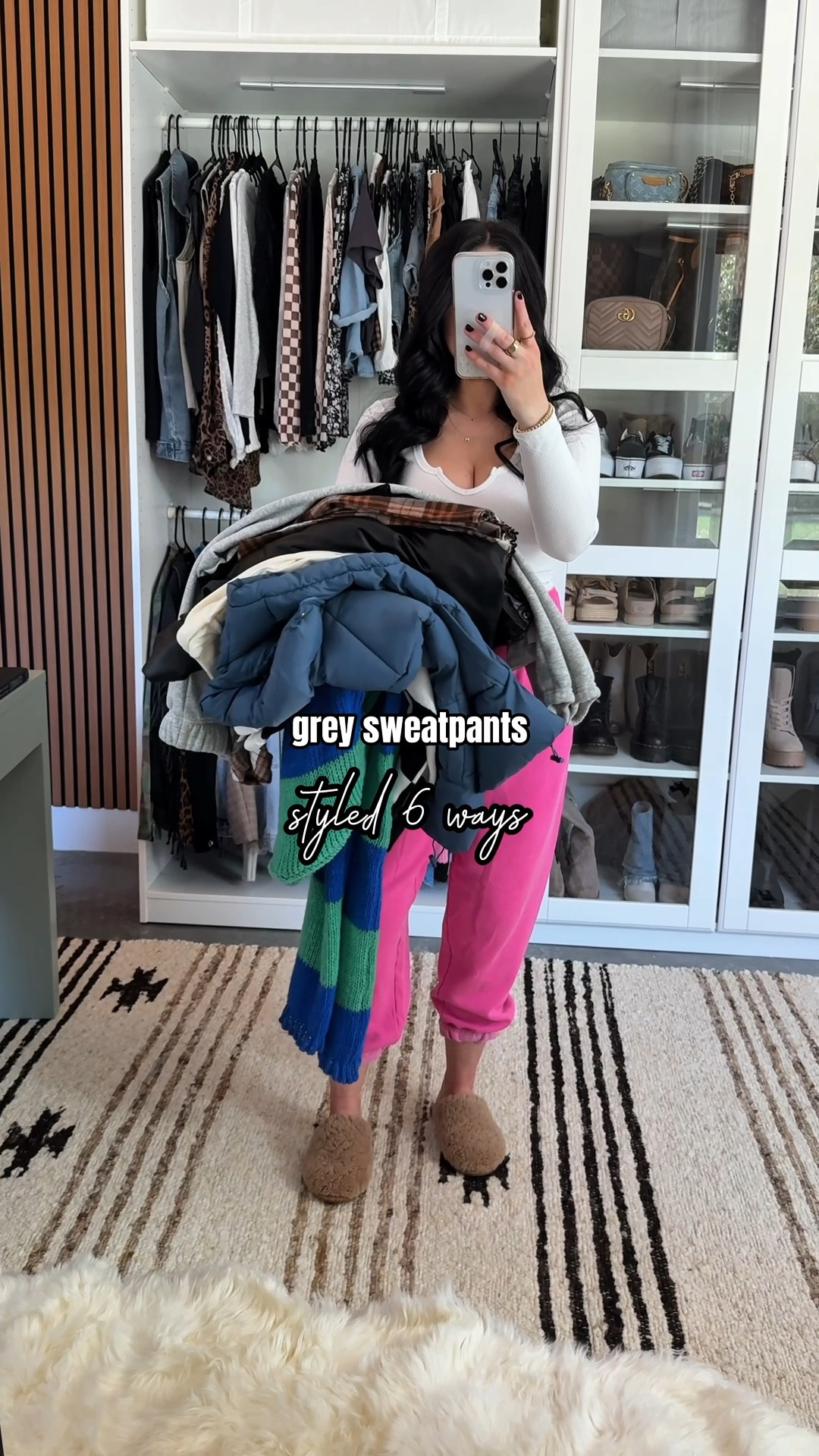 Grey Sweatpants Styled 6 Ways 🤍

#LTKSaleAlert #LTKCyberWeek #LTKgrwm