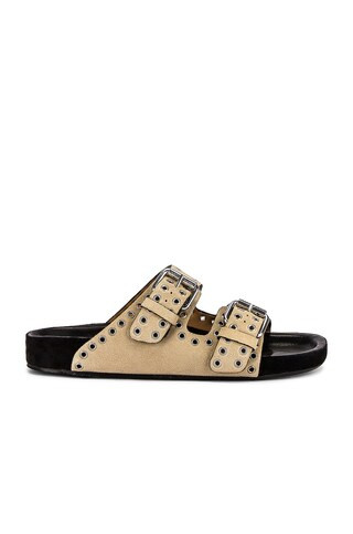 Isabel Marant Lennyo Slide in Ecru from Revolve.com | Revolve Clothing (Global)