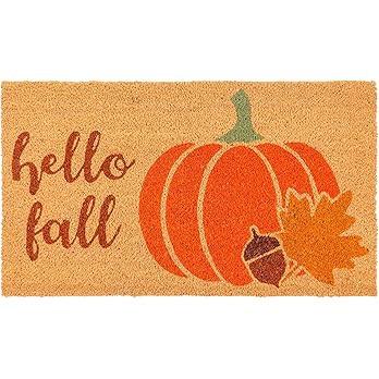 KAF Home New Coir Doormat with Heavy-Duty, Weather Resistant, Non-Slip PVC Backing | 17 by 30 Inc... | Amazon (US)