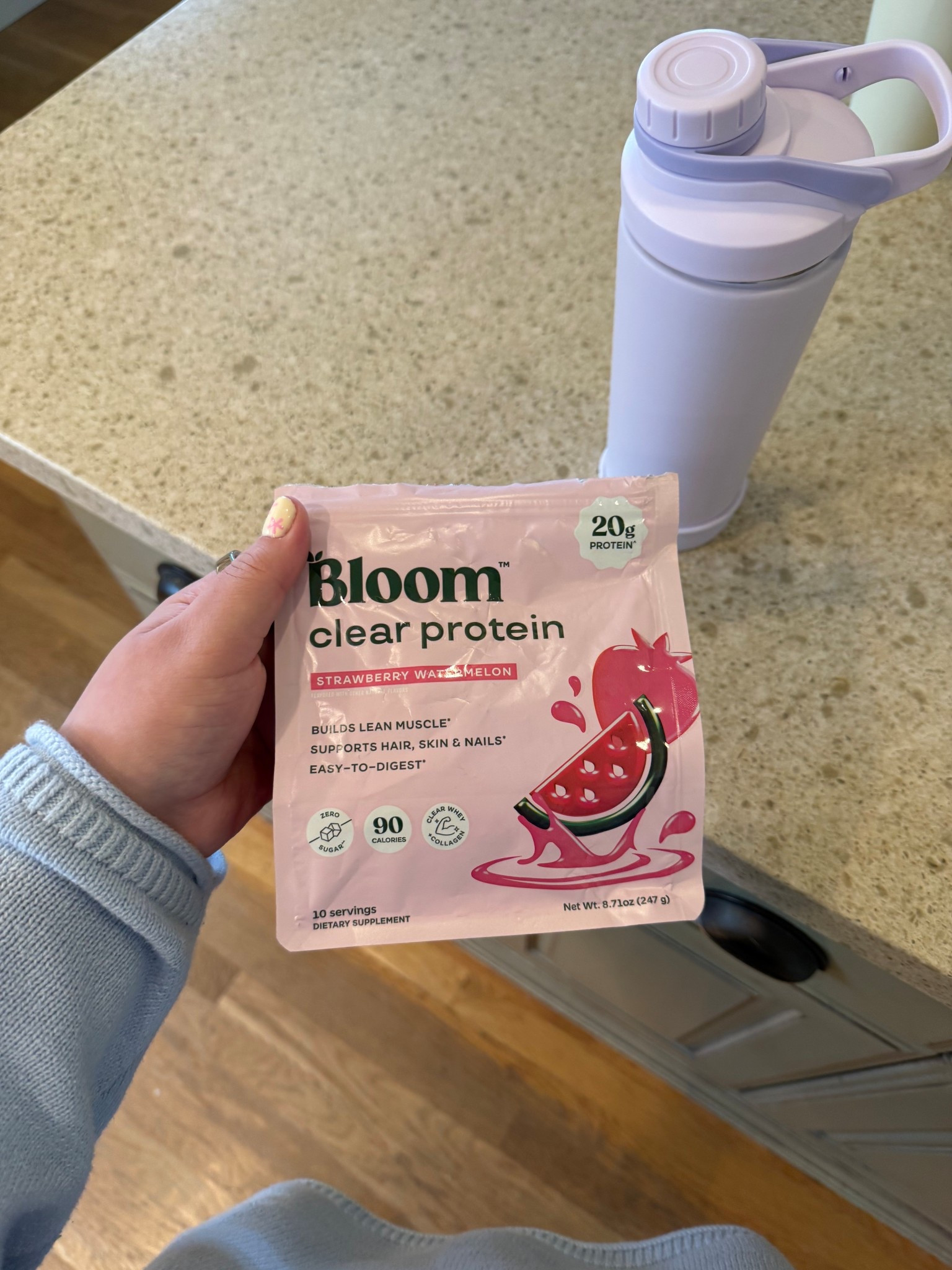 my favorite clear protein!! this one is yummy 