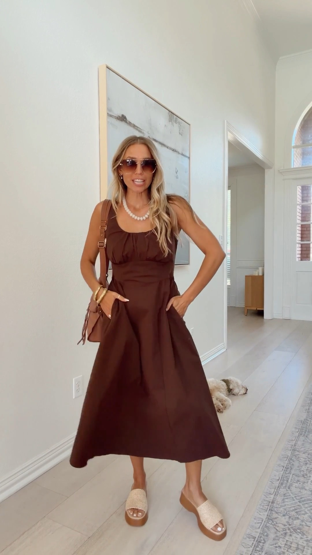 🤍Oh hello Anthropologie 😍 WAIT, it’s Target?! This dress is so stunning and flattering.

Wearing my tts (small) 

5’5” // 120 ish lbs

#LTKgrwm #LTKootd