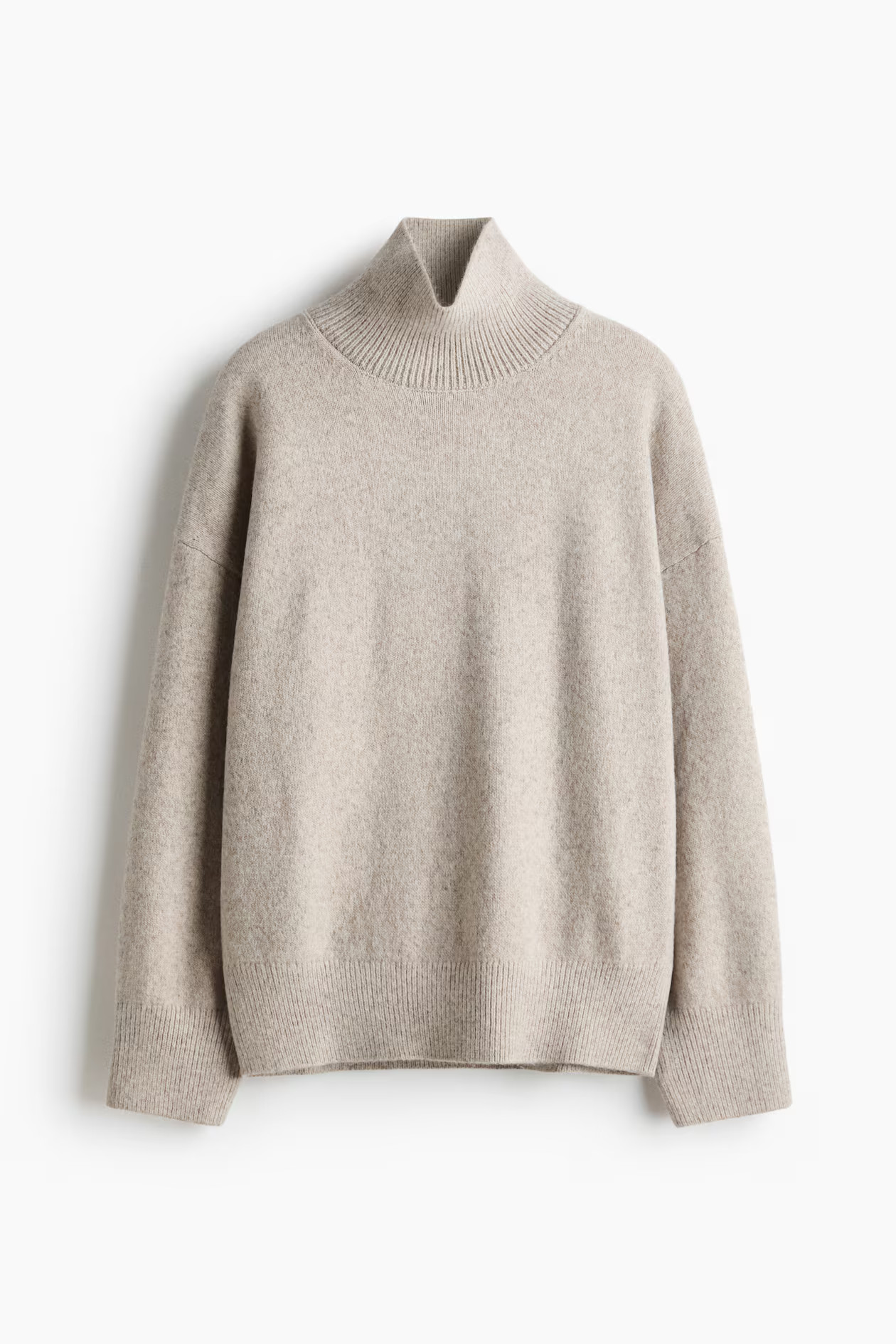Oversized Mock-Turtleneck Sweater | H&M (US + CA)