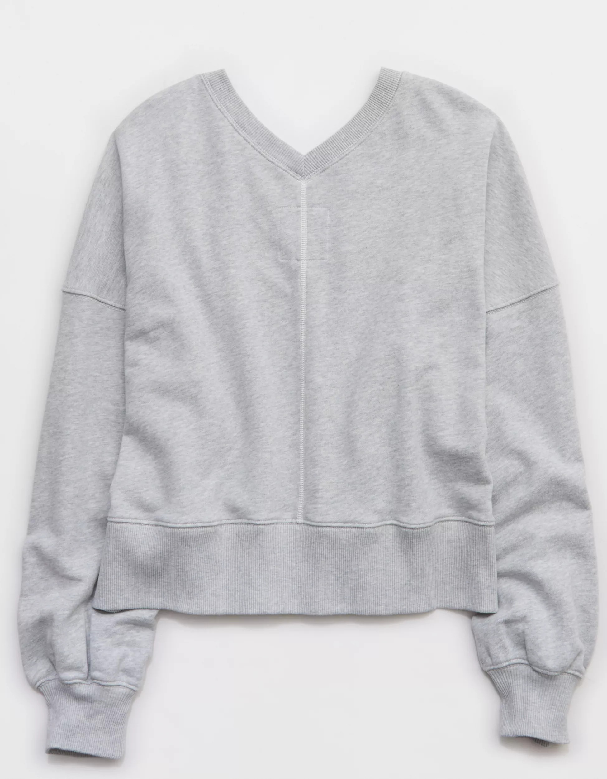 Aerie Go-To V Neck Sweatshirt | Aerie