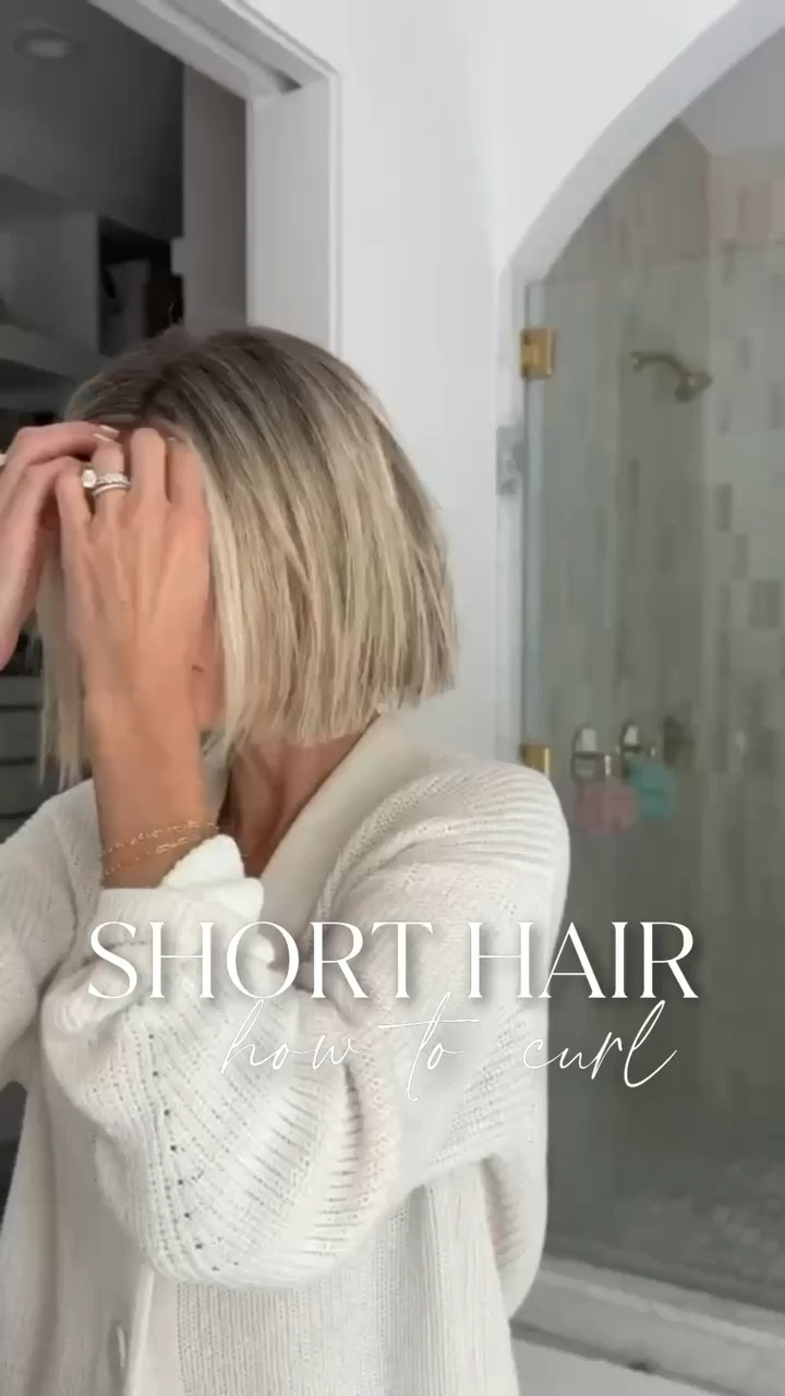 I wanted to share how I curl my hair with my straightener! I can’t recommend this straightener enough - I’ve had it for years! 

Loverly Grey, hair routine, curling short hair, short hair tutorial, straightener, curling, hair, beauty 

#LTKBeauty