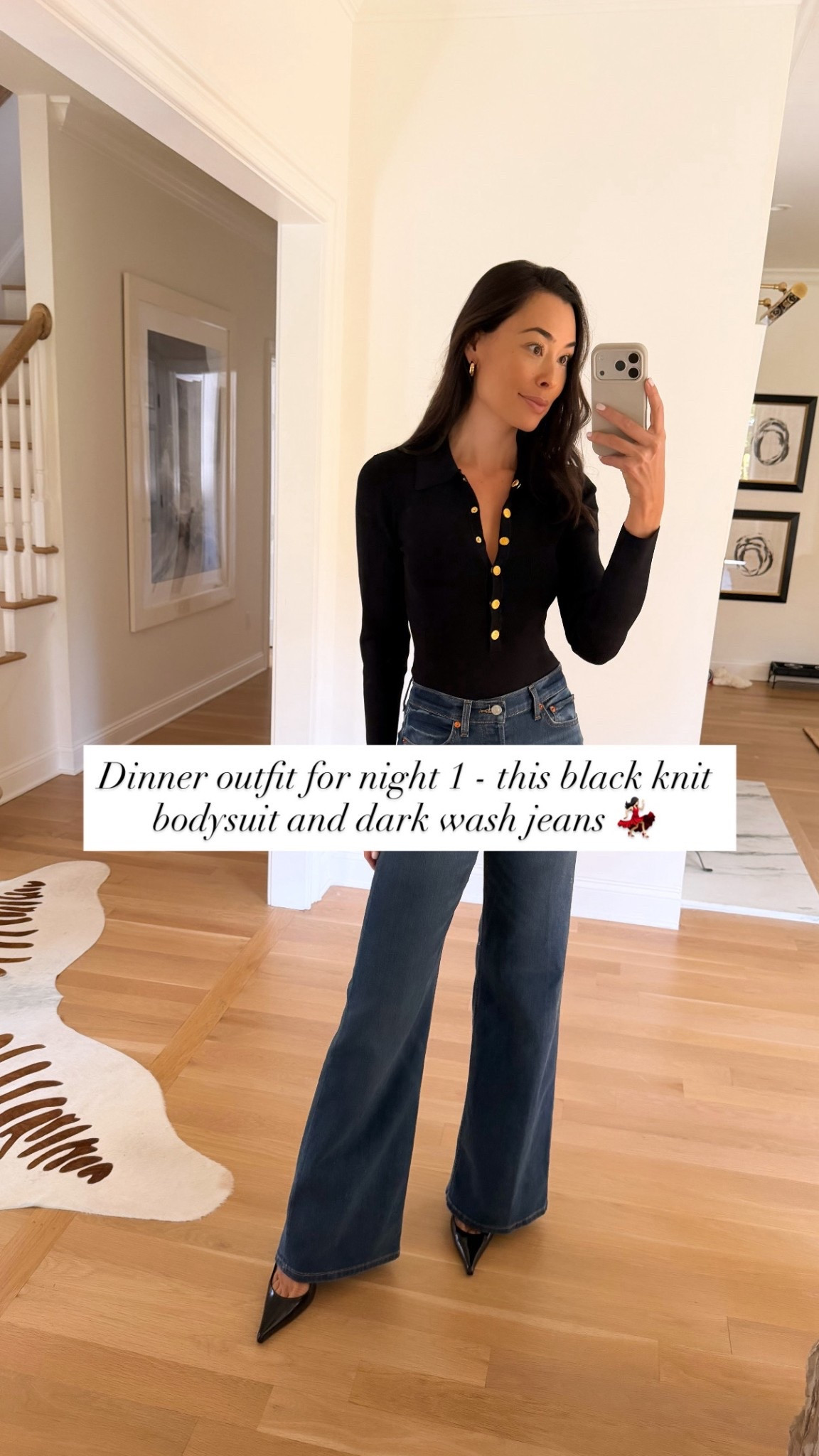 Date night outfit, bodysuit, wide leg jeans. 

#LTKHoliday #LTKShoeCrush #LTKSeasonal