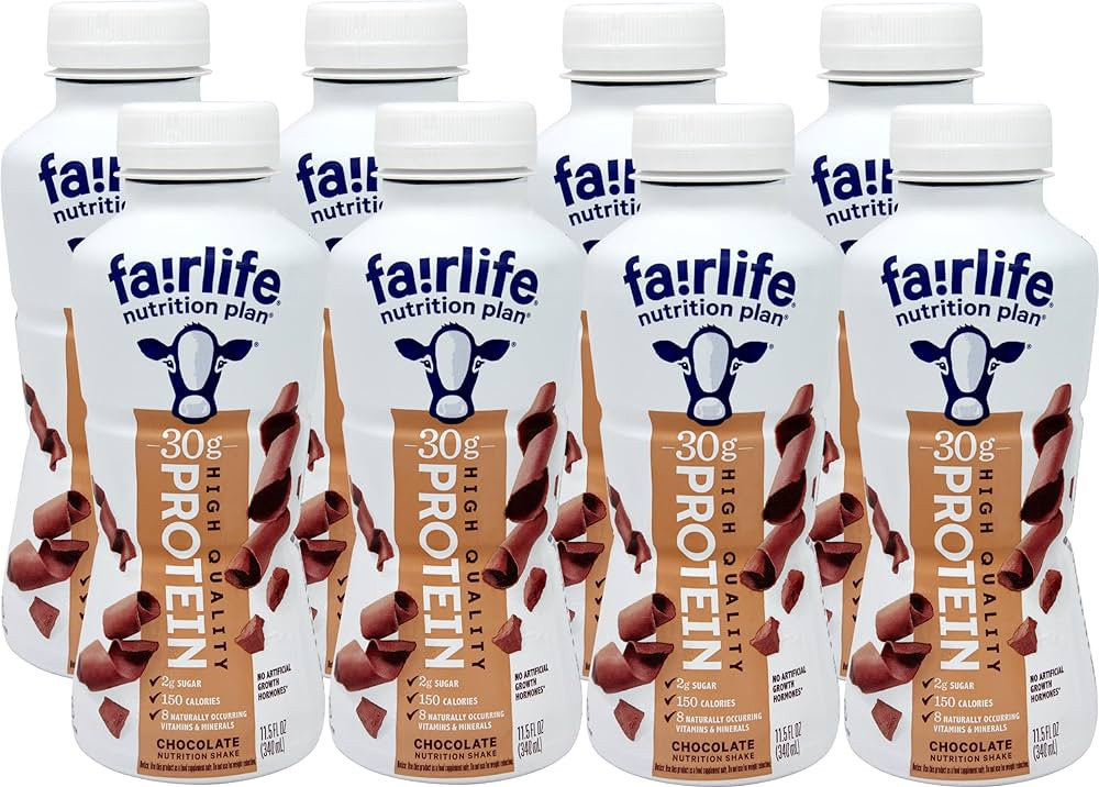 Niro Assortment | Fairlife Protein Shakes, Pack Of 8 - Chocolate Fairlife Shake 11.5 Oz Each - Pr... | Amazon (US)