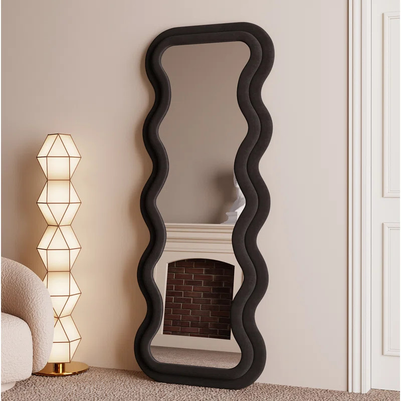Ivy Bronx Benites Wavy Mirror Full Length Mirror & Reviews | Wayfair | Wayfair North America