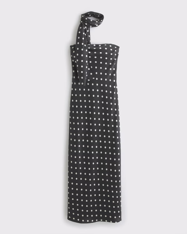 Women's The A&F Julia Strapless Scarf Maxi Dress | Women's New Arrivals | Abercrombie.com | Abercrombie & Fitch (US)